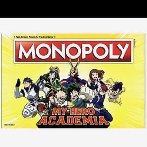 MY HERO ACADEMIA EDITION MONOPOLY BOARD GAME